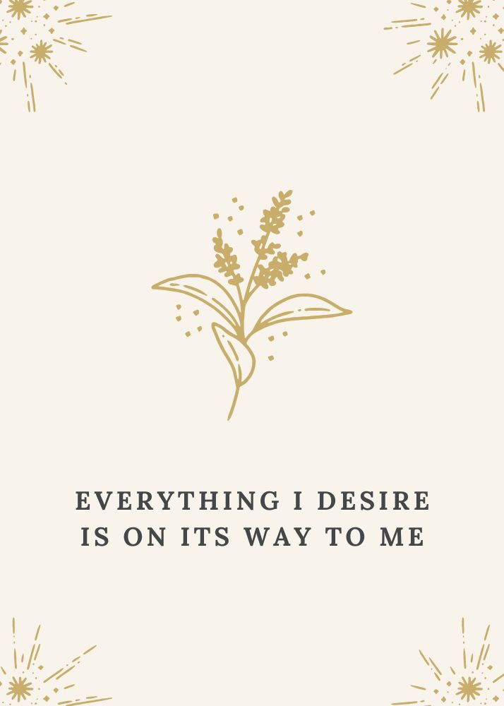 Money Abundance Affirmation Cards