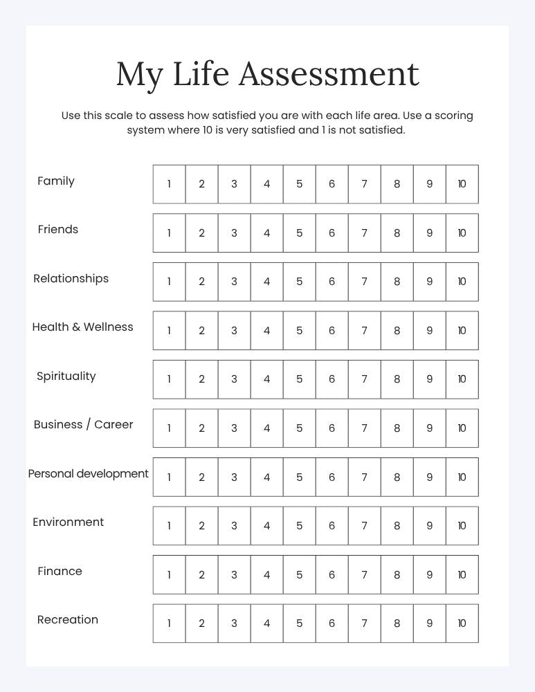 Vision Board Workbook