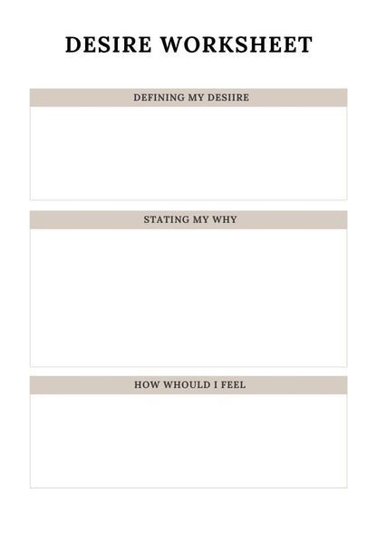 Law of Attraction Planner