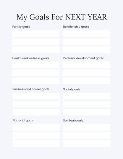Vision Board Workbook