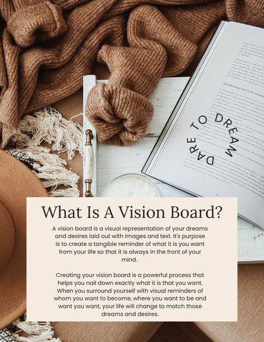 Vision Board Workbook