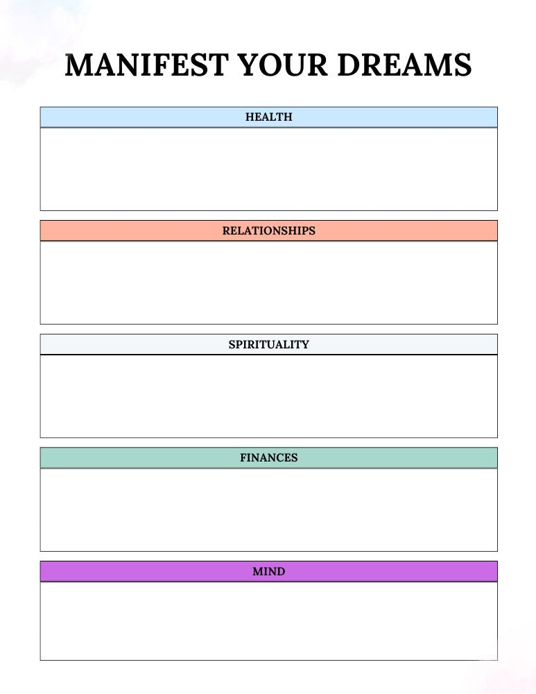 Manifestation Journal