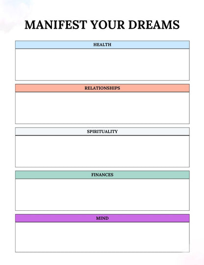 Manifestation Journal