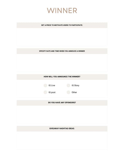 Complete Social Media Planner